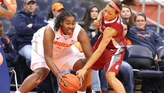 Shakeya Leary comes up with this loose ball.