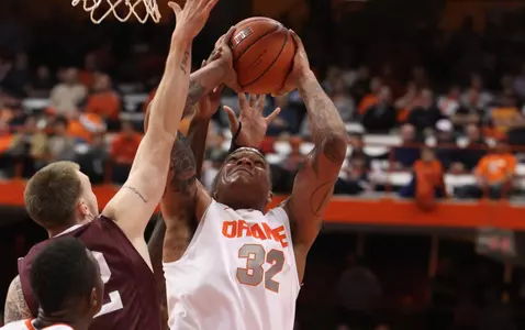 DaJuan Coleman takes on Fordham.