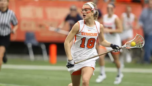 Katie Webster on attack.