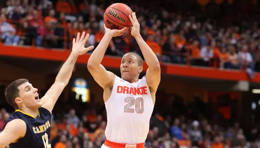 Brandon Triche takes the shot.