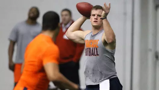 Ryan Nassib throws on Pro Day