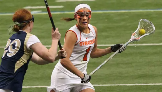 Alyssa Murray takes on Notre Dame.
