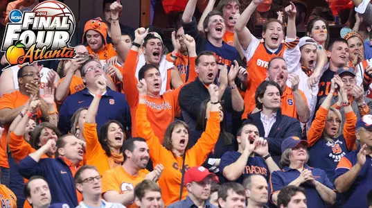 Orange fans at NCAAs 2013