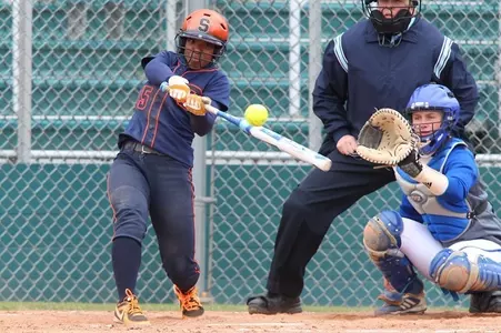 Shirley Daniels connects.