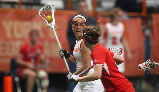 Kailah Kempney on attack.