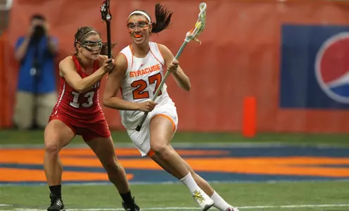 Kelly Cross on the attack