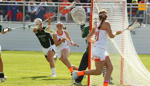 Devon Collins on the attack against Dartmouth.