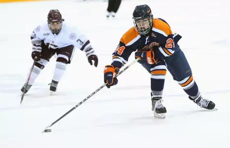 Eleanor Haines attacks the 'Gate goal.