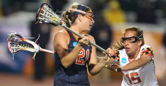 Kayla Treanor takes on Maryland.
