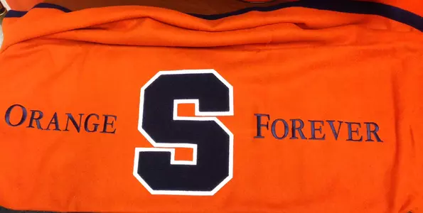 Orange Forever Blanket