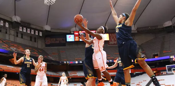 Danielle Minott on this lay-in.