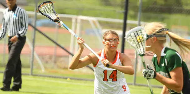 Kasey Mock defends against Dartmouth.