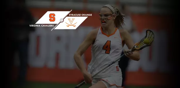 Syracuse ready to take on Virginia.