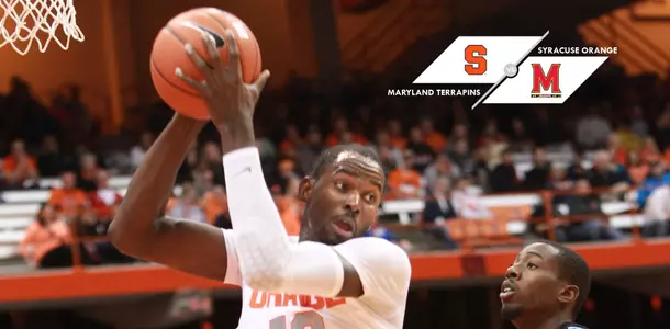 Syracuse faces Maryland Monday night.
