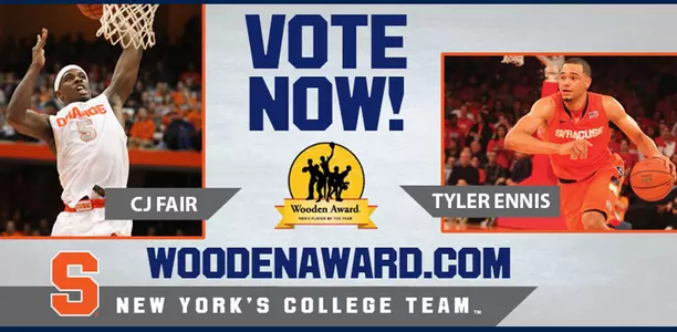 Vote for C.J. Fair and Tyler Ennis for the Wooden Award