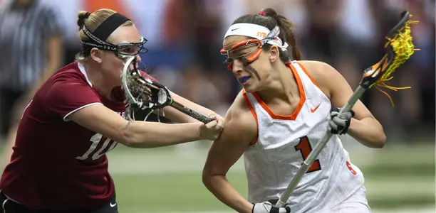 Alyssa Murray on the attack against Harvard.