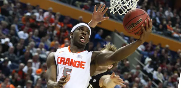 C.J. Fair takes on Western Michigan.
