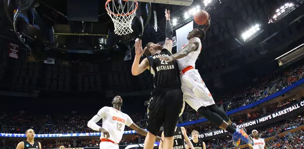 Jerami Grant's one-handed slam against Western Michigan