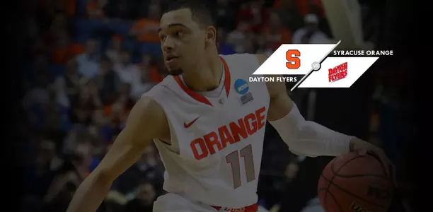 Syracuse faces Dayton in NCAA Tournament third round.