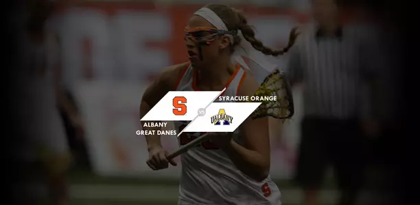 Syracuse hosts Albany Tuesday, April 1.