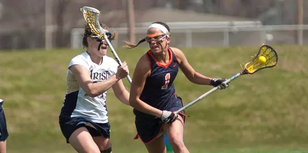 Alyssa Murray scores her 200th career goal at Notre Dame.