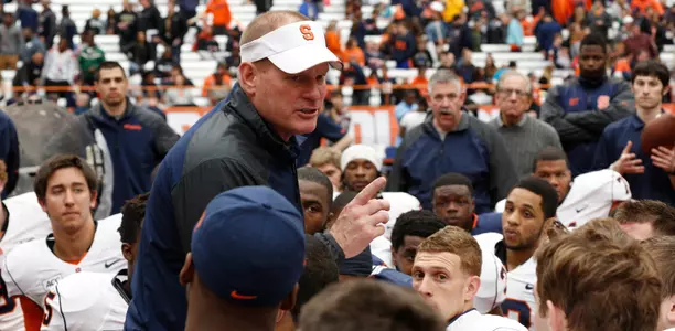 shafer talking to team