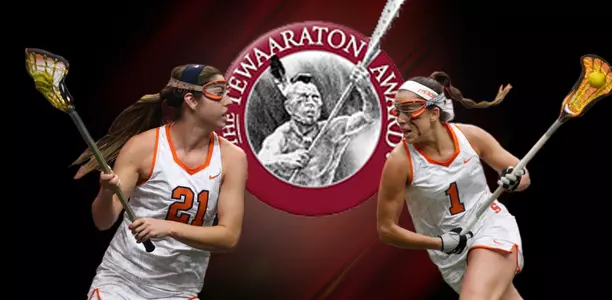Alyssa Murray, Kayla Treanor - 2014 Tewaaraton Award Finalists