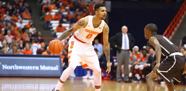 Michael Gbinije led the Orange in scoring against Lehigh.