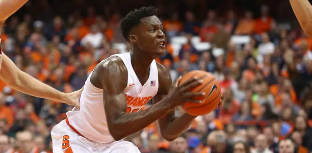 Tyler Roberson takes on Elon.