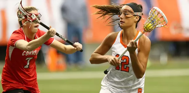 Loren Ziegler on the attack against Cornell.