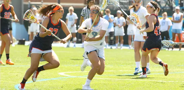 Halle Majorana on the attack against North Carolina.