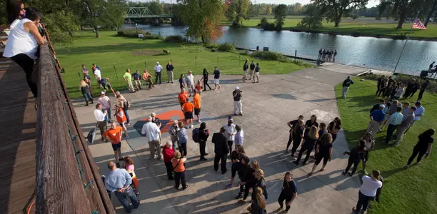 Evening at the Ten Eyck.