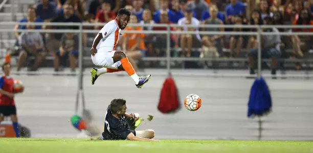Chris Nanco goes to goal against Rutgers.