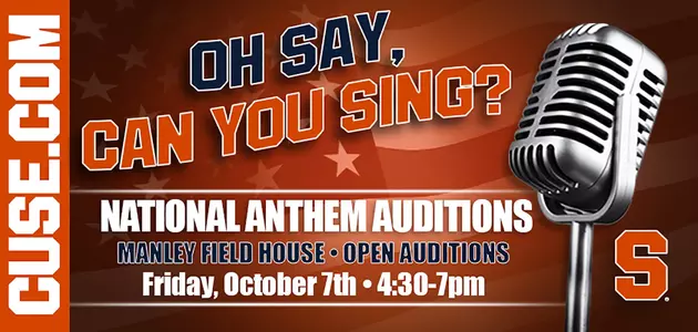 National Anthem Auditions