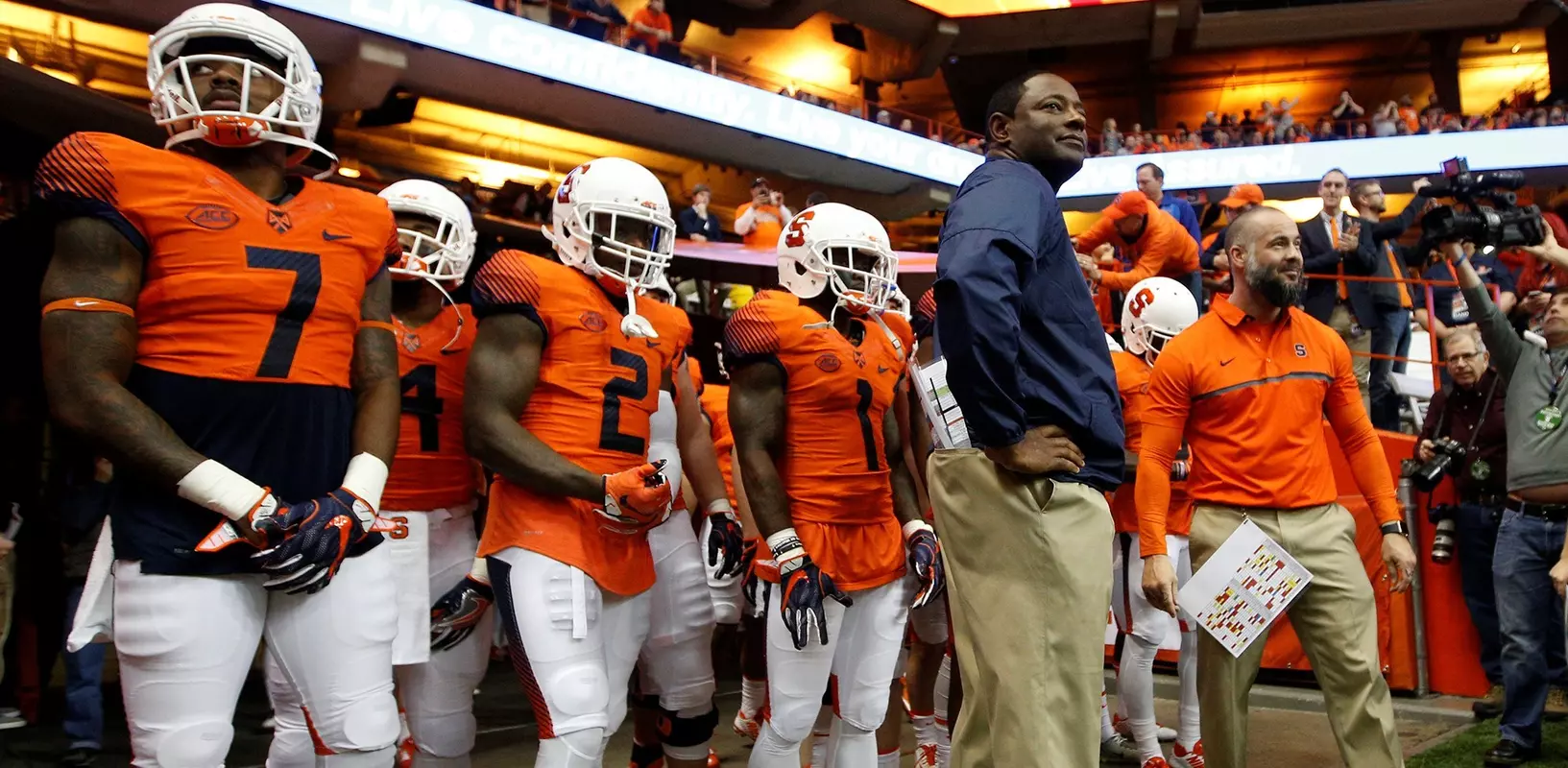 Babers pregame tunnel FSU