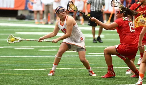 Nicole Levy looks for an opening to shoot.