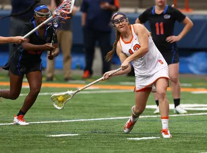 Nicole Levy fires a scoring shot. She had 3-goals Tuesday.