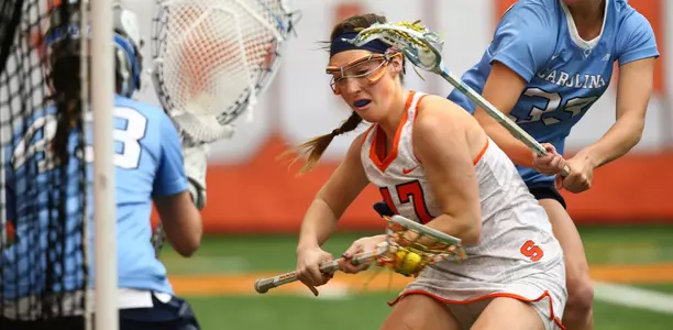 Riley Donahue tied her career high with four goals against North Carolina.