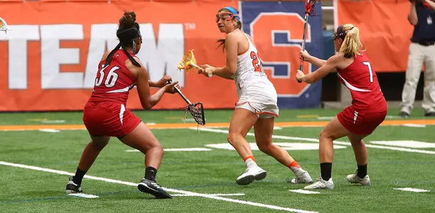 Kayla Treanor became Syracuse's all-time leader in goals scored in the Orange's win against Louisville.