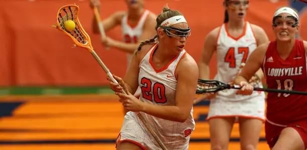 Gabby Jaquith on the attack against Louisville.