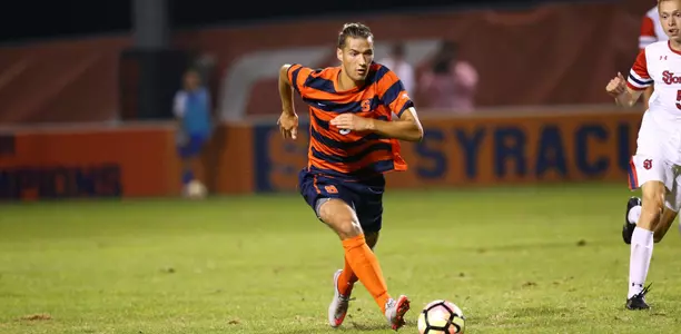 Johannes Pieles on the attack against St. John's.