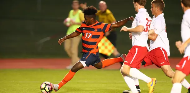 Chris Nanco on the attact against Cornell.