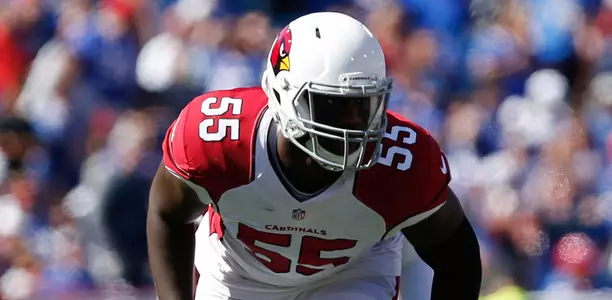 Chandler Jones with Cardinals