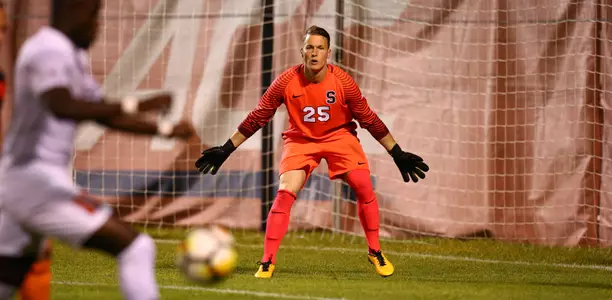 Hendrik Hilpert ranks fourth on Syracuse's all-time shutouts list.