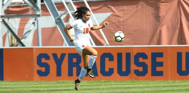 Alex Lamontagne receives ball vs. Clemson