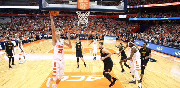 Marek Dolezaj scored 10 points in Syracuse's win against Maryland.