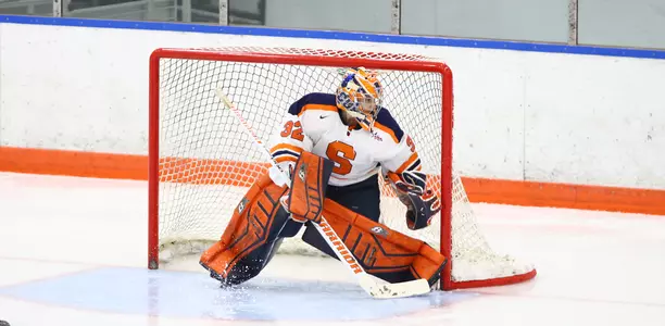 Ady Cohen in goal vs. Ottawa