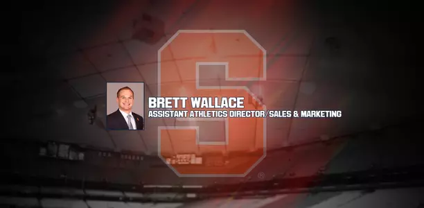 Brett Wallace joins the Syracuse Department of Athletics staff.
