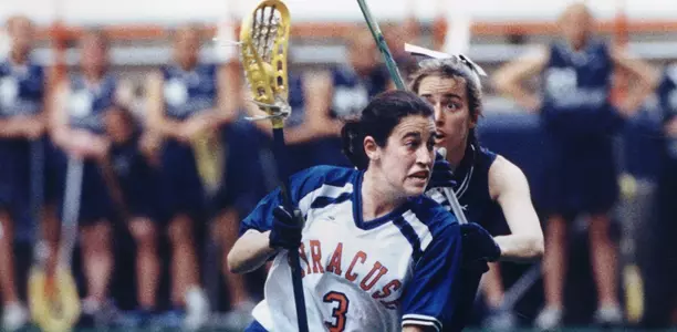 Lauren Brady helped the Orange to the NCAA Tournament for the first time in 2000.