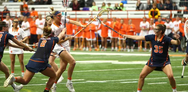 Devon Parker scored a career-high five goals against Virginia.